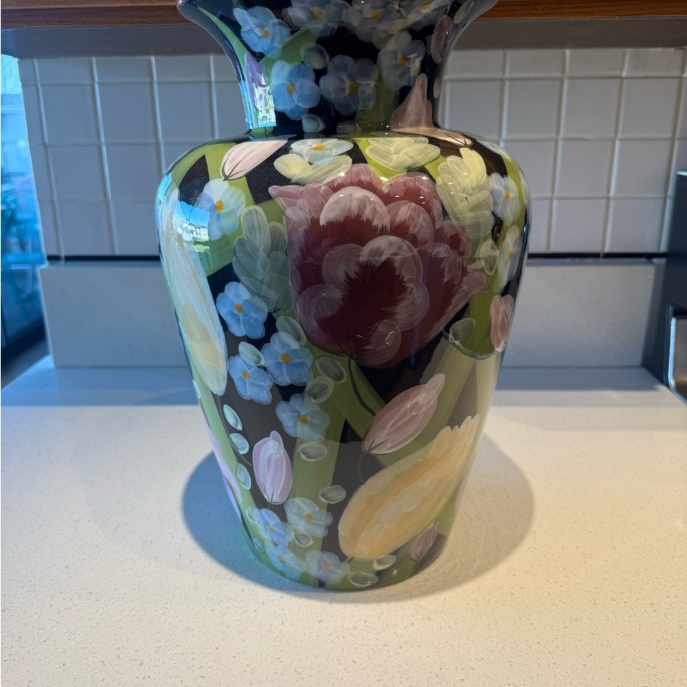 Lésal Floral Multicolor Vase